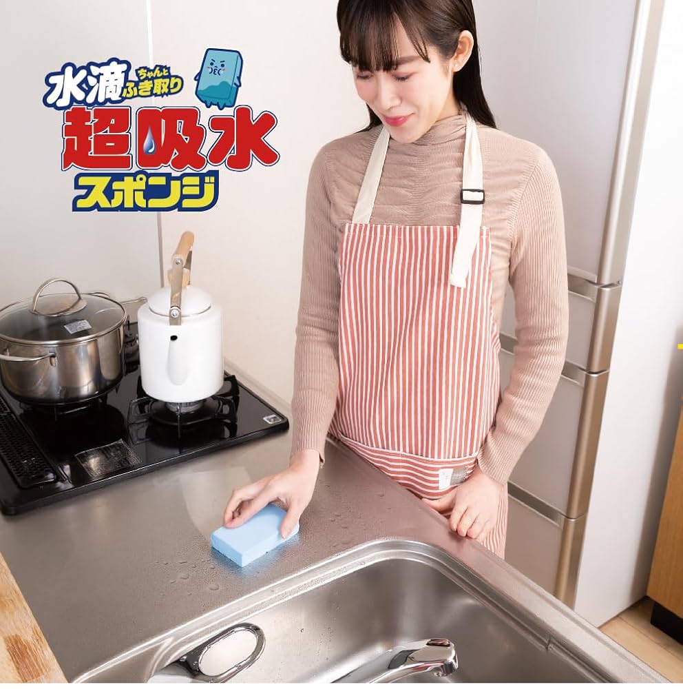 Amazon｜アイオン 超吸水スポンジ ブルー 最大吸水量 約110ml 1